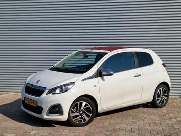 Peugeot 108 1.0 e-VTi Allure TOP! | Open Dak | Climate Contr beschikbaar voor biedingen