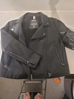 Hugo Boss leren bikerjack dames zwart maat 42, Kleding | Dames, Jassen | Winter, Ophalen of Verzenden, Zo goed als nieuw, Maat 42/44 (L)