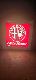 Alfa romeo lichtbak showroom reclame mancave werkplaats, Verzamelen, Merken en Reclamevoorwerpen, Ophalen of Verzenden, Zo goed als nieuw