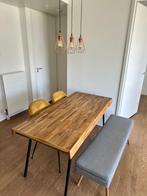 Houten tafel voor 4 personen, Huis en Inrichting, Tafels | Eettafels, Ophalen, Gebruikt, 50 tot 100 cm, 150 tot 200 cm