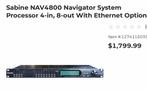 Sabine nav4800, Ophalen of Verzenden, Zo goed als nieuw, Audio
