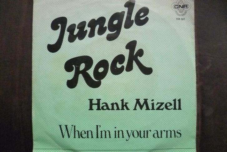 hank mizell - jungle rock, Cd's en Dvd's, Vinyl Singles, Zo goed als nieuw, Single, Overige genres, 7 inch, Ophalen of Verzenden
