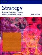 Strategy Process, Content, Context, Ophalen of Verzenden, Zo goed als nieuw, Management