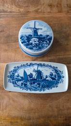Royal goedewaagen blue delft holland cacao de zaan, Ophalen of Verzenden