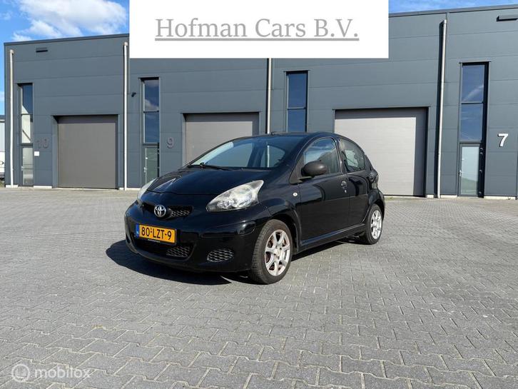 Toyota Aygo 1.0-12V Comfort 5-Deurs Zwart 2010 APK 08/2026, Auto's, Toyota, Bedrijf, Te koop, Aygo, ABS, Airbags, Airconditioning