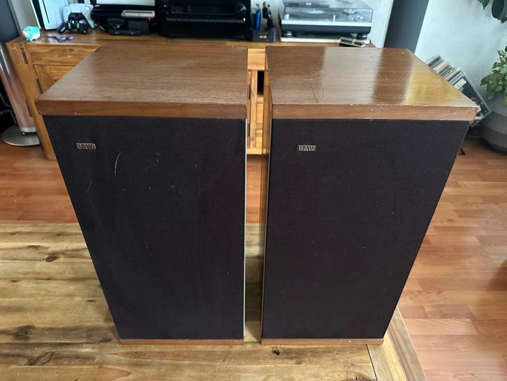 B&W DM4, Audio, Tv en Foto, Luidsprekers, Gebruikt, Front, Rear of Stereo speakers, 120 watt of meer, Bowers & Wilkins (B&W), Ophalen of Verzenden