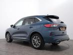 Ford Kuga 2.5 FULL HYBRID FHEV 190K VIGNALE CVT | Panoramada, Auto's, Ford, Gebruikt, Blauw, Bedrijf, Hybride Elektrisch/Benzine