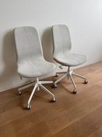 IKEA LÅNGFJÄLL bureaustoel, Ophalen, Gebruikt, Wit