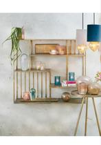 Goudkleur wandkast, Huis en Inrichting, Kasten | Wandmeubels, Ophalen, Zo goed als nieuw, Minder dan 150 cm, Minder dan 100 cm