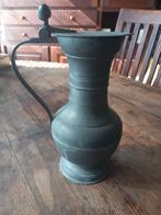 Tinnen kan met deksel, Antiek en Kunst, Verzenden