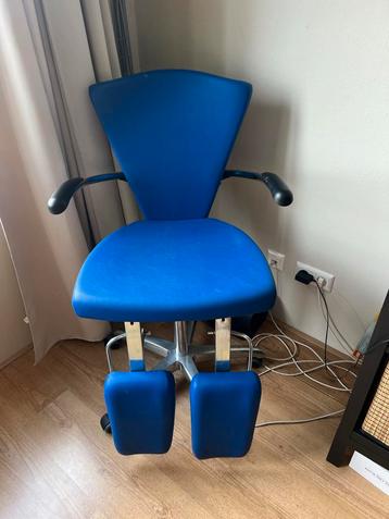 Blauwe Pedicure Stoel beschikbaar voor biedingen