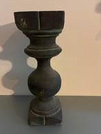 Landelijk  Baluster Poer 50cm, Huis en Inrichting, Woonaccessoires | Kandelaars en Kaarsen, Ophalen, 50 tot 75 cm, Grijs, Zo goed als nieuw