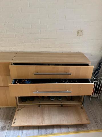 Schoenenkast 100cm - 2 stuks beschikbaar voor biedingen