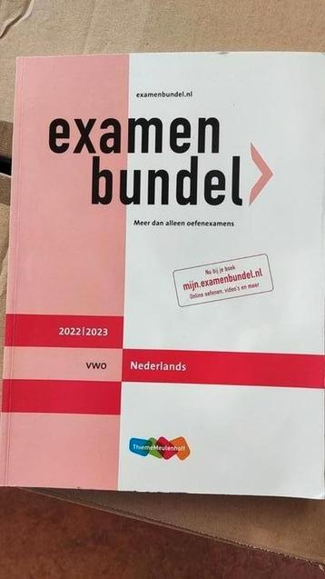 Examenbundel vwo Nederlands 2022/2023