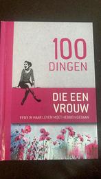 Leuk inspiratieboekje : 100 dingen die een vrouw moet doen, Boeken, Ophalen of Verzenden, Nieuw