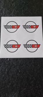 Corvette C4 Center Cap Stickers, Ophalen of Verzenden