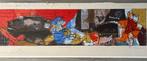Zeefdruk Mohammed Quraish Flying IV (Zomeropruiming), Antiek en Kunst, Kunst | Litho's en Zeefdrukken, Verzenden