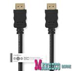High Speed ​​HDMI Kabel met Ethernet, 4K,3D 10.2 Gbps, 15M, 10 meter of meer, Nedis, Nieuw, Info@marbeco.nl
