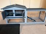 Konijnenhok te koop, 110 cm of meer, Ophalen of Verzenden, Zo goed als nieuw, 90 cm of meer