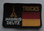 Magirus Deutz patch badge opnaai embleem, Ophalen of Verzenden, Nieuw, Auto's