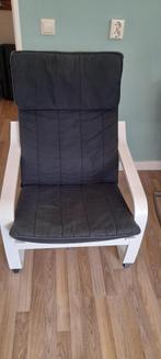 poang ikea stoel, Huis en Inrichting, Stoelen, Ophalen, Gebruikt, Wit, Eén