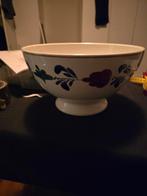 Oude boerenbont schaal, Antiek en Kunst, Ophalen of Verzenden