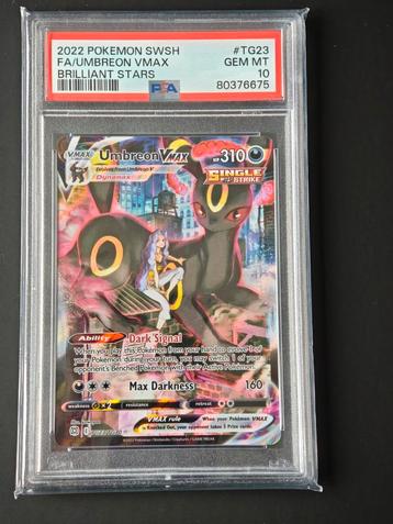 Umbreon VMAX TG23 PSA 10 - Brilliant Stars beschikbaar voor biedingen