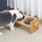 Honden / katten voerbak met Standaard - Hoogte Verstelbaar, Dieren en Toebehoren, Verzenden, Anti-schrok, Nieuw