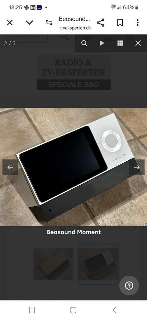 Bang en olufsen beosound Moment, Audio, Tv en Foto, Mediaspelers, Zo goed als nieuw, Zonder harde schijf, Ophalen