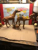 Vintage Paard en Kameel Beeldjes, Ophalen of Verzenden, Gebruikt, Paard, Beeldje of Figuurtje