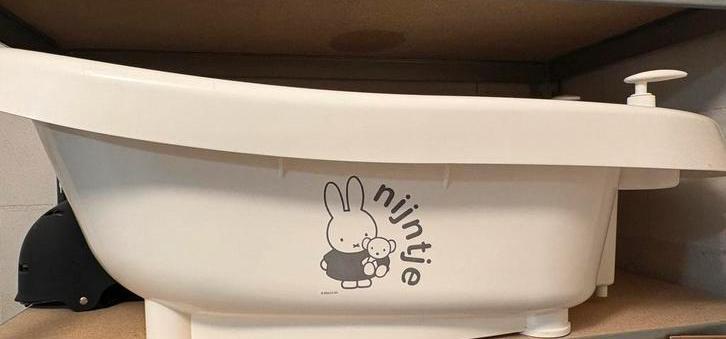 Bebe-Jou thermobad Nijntje met standaard en Aquasit, Kinderen en Baby's, Badjes en Verzorging, Zo goed als nieuw, Badje, Bébé-jou