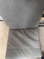 Ikea poang schommelstoel zwart met grijs, Huis en Inrichting, Stoelen, Ophalen, Zo goed als nieuw, Grijs, Eén