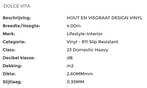 Vinyl met Visgraat motief, Lengte 4.95 x 4 mtr, gratis staal, MeVo tapijt en vinyl, Nieuw, Ophalen of Verzenden, Grijs
