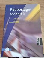 Boek rapportagetechniek, Boeken, Studieboeken en Cursussen, Ophalen of Verzenden, Zo goed als nieuw, HBO