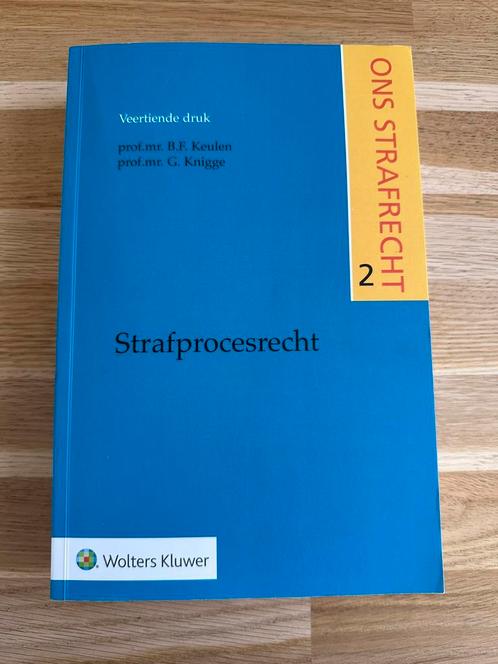 B.F. Keulen - Strafprocesrecht, Boeken, Wetenschap, Zo goed als nieuw, Ophalen of Verzenden