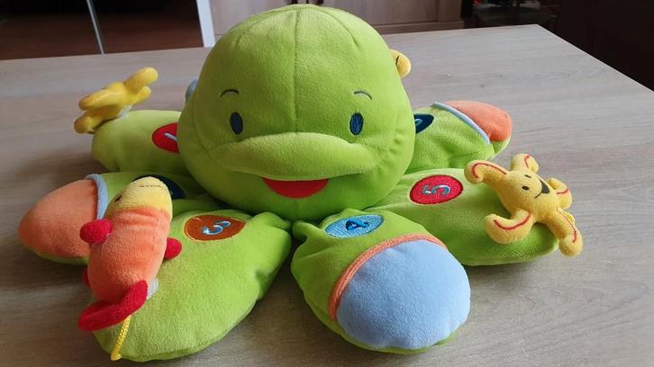 Octopus/ inktvis knuffel Osar&Amber., Kinderen en Baby's, Speelgoed | Knuffels en Pluche, Zo goed als nieuw, Overige typen, Ophalen of Verzenden