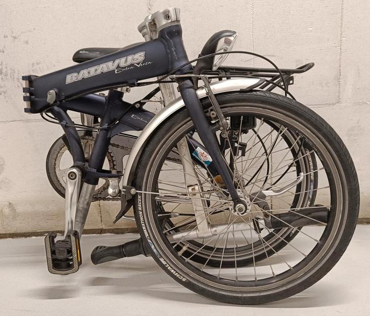 Batavus Extra Versa 7 versnellingen vouwfiets, Fietsen en Brommers, Fietsen | Vouwfietsen, Gebruikt, Batavus, 20 inch of meer