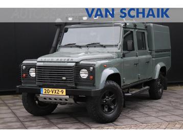 Land Rover Defender 2.4 TD 130" S Crew Cab | DUBBELE CABINE  beschikbaar voor biedingen