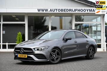 Mercedes-Benz CLA-klasse 180 AMG PANORAMADAK NIGHT SFEERVERL beschikbaar voor biedingen
