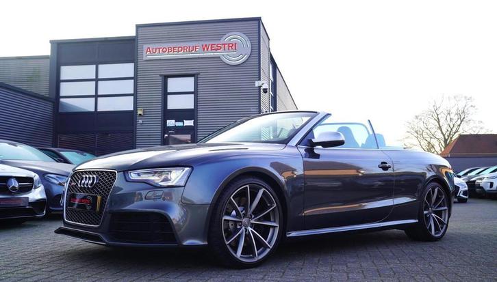 Audi RS5 Cabriolet 4.2 FSI RS 5 quattro | Carbon | Facelift, Auto's, Audi, Bedrijf, Te koop, RS5, 4x4, ABS, Airbags, Airconditioning