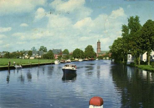 Loenen a/d Vecht - gezicht op - boot - 1980 gelopen, Verzamelen, Ansichtkaarten | Nederland, Gelopen, Utrecht, 1960 tot 1980, Ophalen of Verzenden