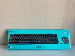 Logitech MK270 Toetsenbord & Muis - QWERTY, Computers en Software, Toetsenborden, Toetsenbord en muis-set, Ophalen of Verzenden