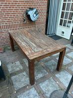Robuuste teak hout tuintafel van Life, Tuin en Terras, Tuintafels, Ophalen, Zo goed als nieuw, Rechthoekig, Hout