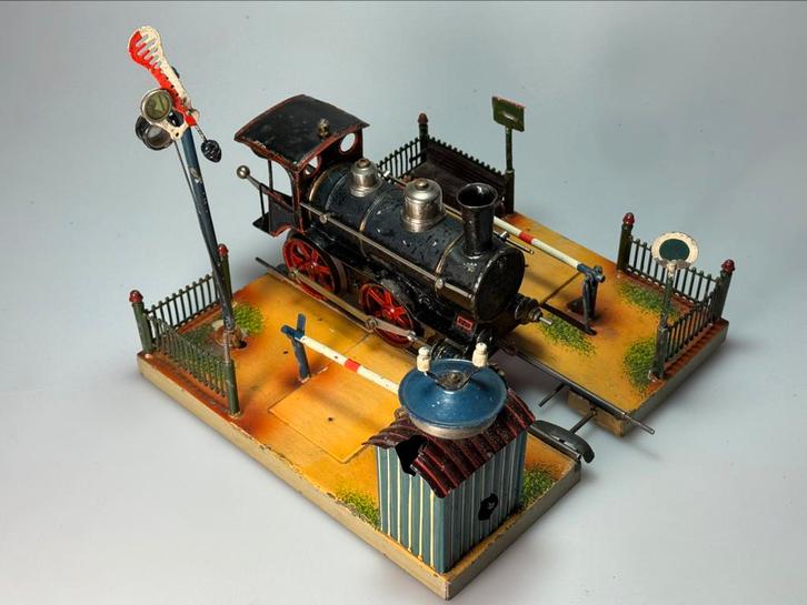 Zeer vroege luxe Marklin locomotief zonder tender 1900, Antiek en Kunst, Antiek | Speelgoed, Ophalen of Verzenden