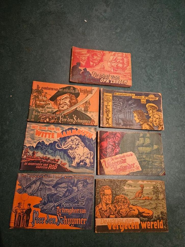 Kapitein Rob Avonturen - Originele Boeken, Boeken, Stripboeken, Gelezen, Meerdere stripboeken, Ophalen