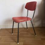 Orginele vintage Bauhaus oranje Stoel, Huis en Inrichting, Stoelen, Ophalen, Gebruikt, Overige kleuren, Vintage