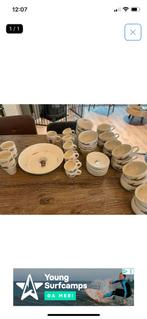 Servies lavendel, Ophalen