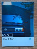 folder Volkswagen Polo 3 deurs 2F 01/93 20 pagina steilheck, Volkswagen, Ophalen of Verzenden, Zo goed als nieuw, Volkswagen