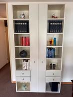 Wandmeubel / Boekenkast met deuren en lades, Ophalen, Overige materialen, 100 tot 150 cm, 200 cm of meer