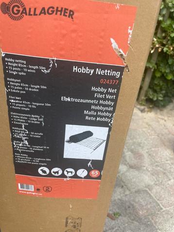 Hobby nettng Callagher beschikbaar voor biedingen